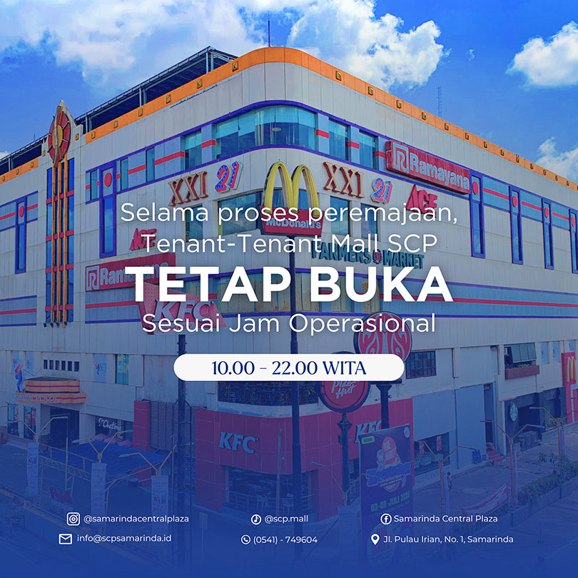 Samarinda Central Plaza Rejuvenation 2025