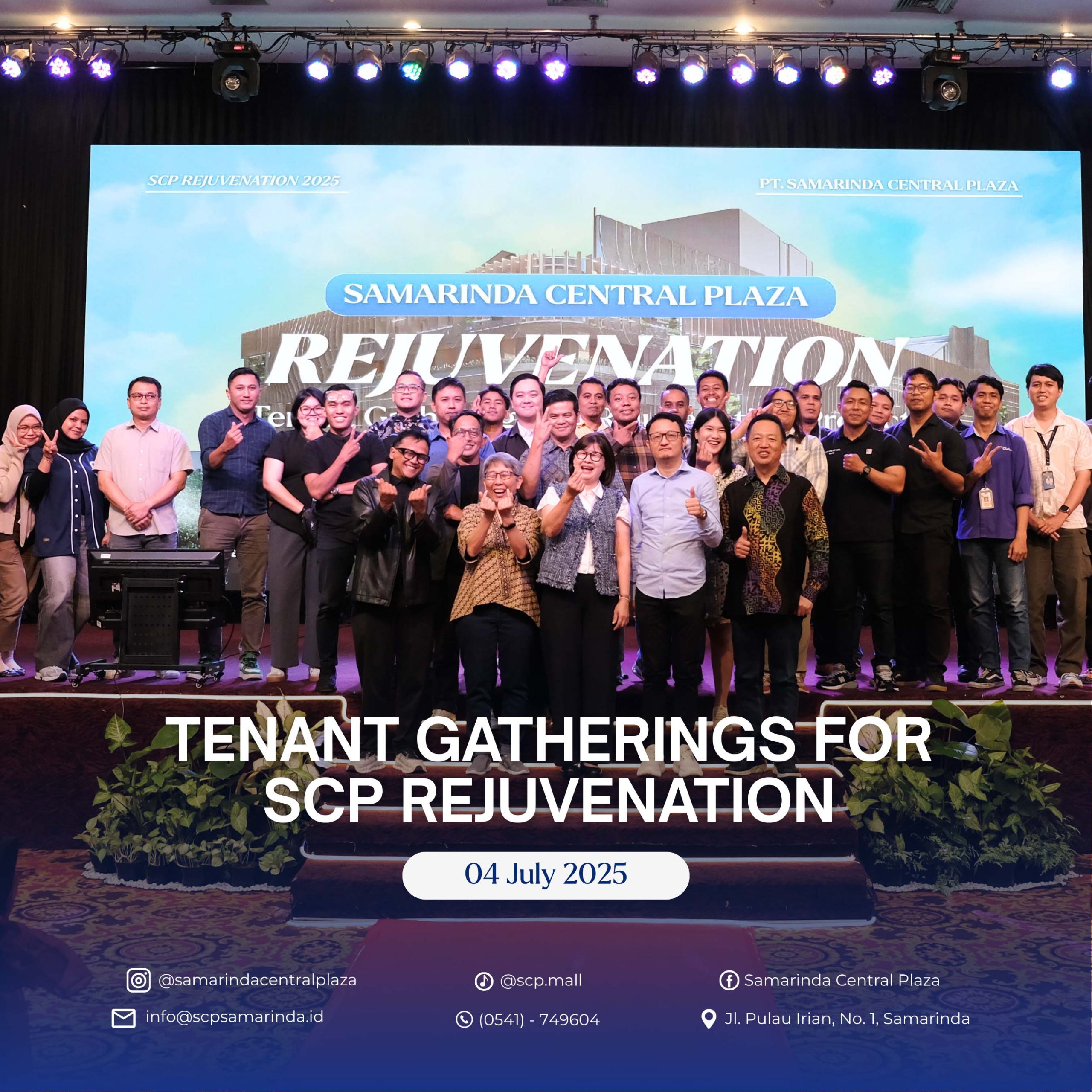 TENANT GATHERINGS FOR SCP REJUVENATION